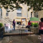 curbside service at thomas beaver free library